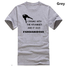 Load image into Gallery viewer, I SWUNG WITH THE KRANKIES FANDABIDOZI T SHIRT ADULT NEW S-XXXL LOTS OF COLOURS
